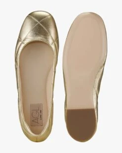 Ballerinas Golden -Damenmodegeschäft 00782105 001 5