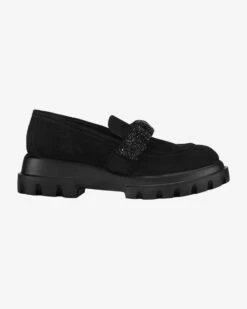 Celeste Crystal Loafer Schwarz