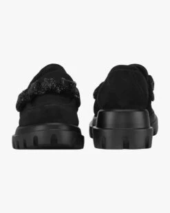 Celeste Crystal Loafer Schwarz -Damenmodegeschäft 00782110 001 4