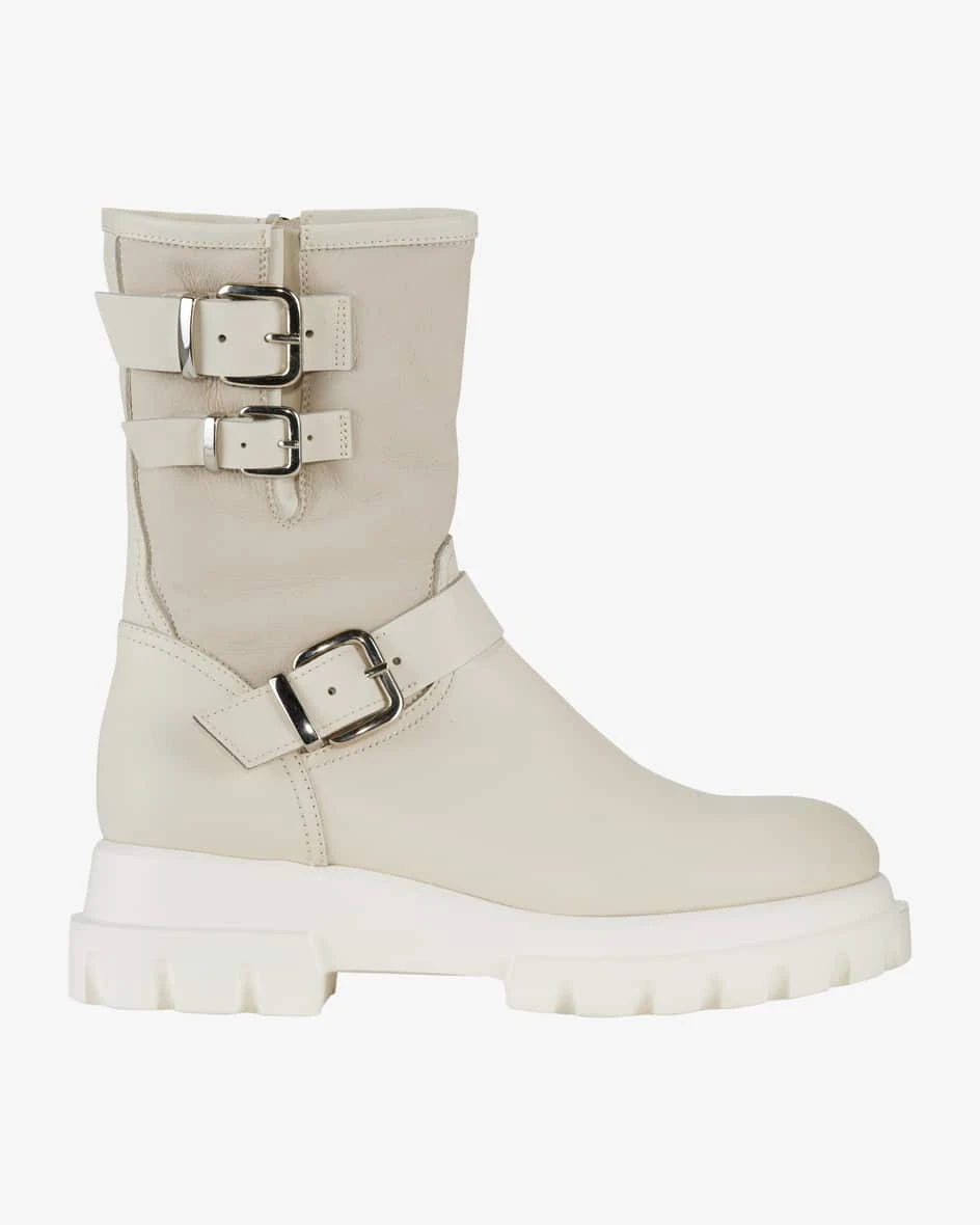 Chunky Boots Creme 3 Chunky Boots Creme
