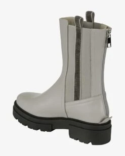 Chelsea Boots Grau -Damenmodegeschäft 00782336 002 3