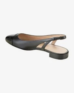 Slingback-Ballerinas Schwarz -Damenmodegeschäft 00782457 001 3