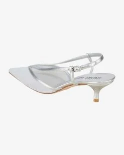 Noche 50 Slingback-Pumps Silbern -Damenmodegeschäft 00782460 001 3