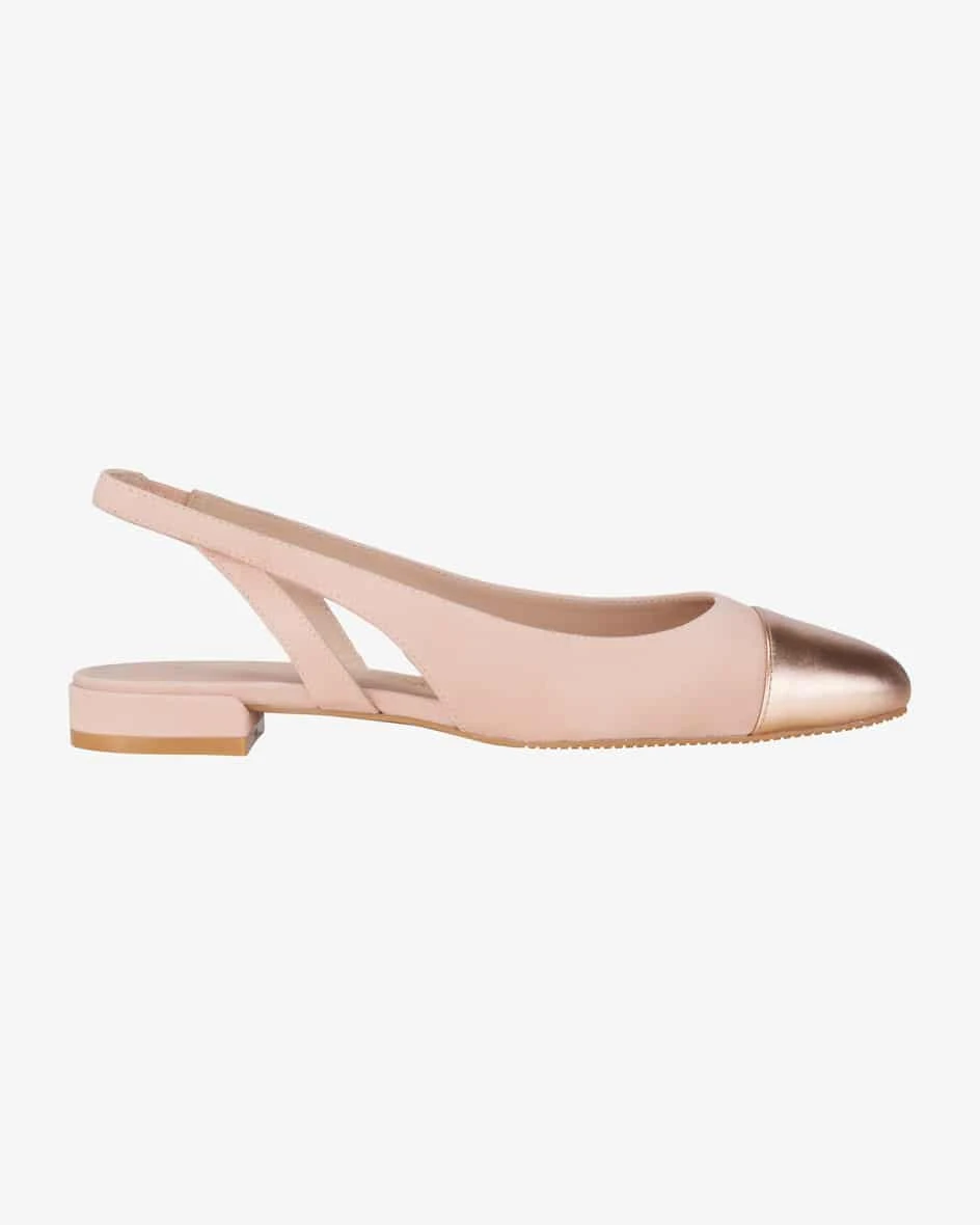 Slingback-Ballerinas Rosa 3 Slingback-Ballerinas Rosa