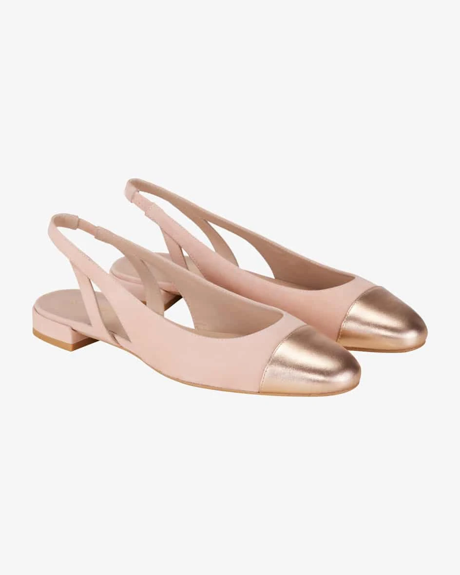 Slingback-Ballerinas Rosa 4 Slingback-Ballerinas Rosa – Bild 2