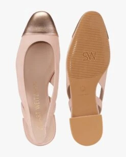 Slingback-Ballerinas Rosa 11 Slingback-Ballerinas Rosa -Damenmodegeschäft 00782463 001 5