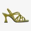 Chic Color Strappy Sandaletten Grün -Damenmodegeschäft 00782466 001 1