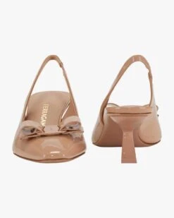 Vara Fantasy Slingback-Pumps Beige -Damenmodegeschäft 00782483 001 4