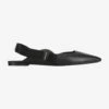 Vania Slingback-Flats Schwarz