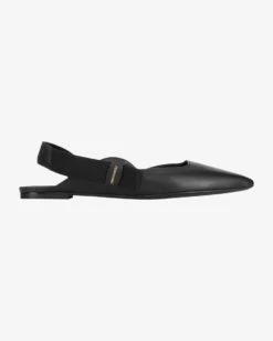 Vania Slingback-Flats Schwarz