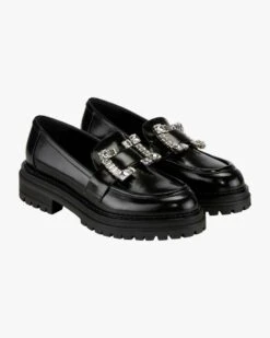 Loafer Schwarz -Damenmodegeschäft 00782494 001 2