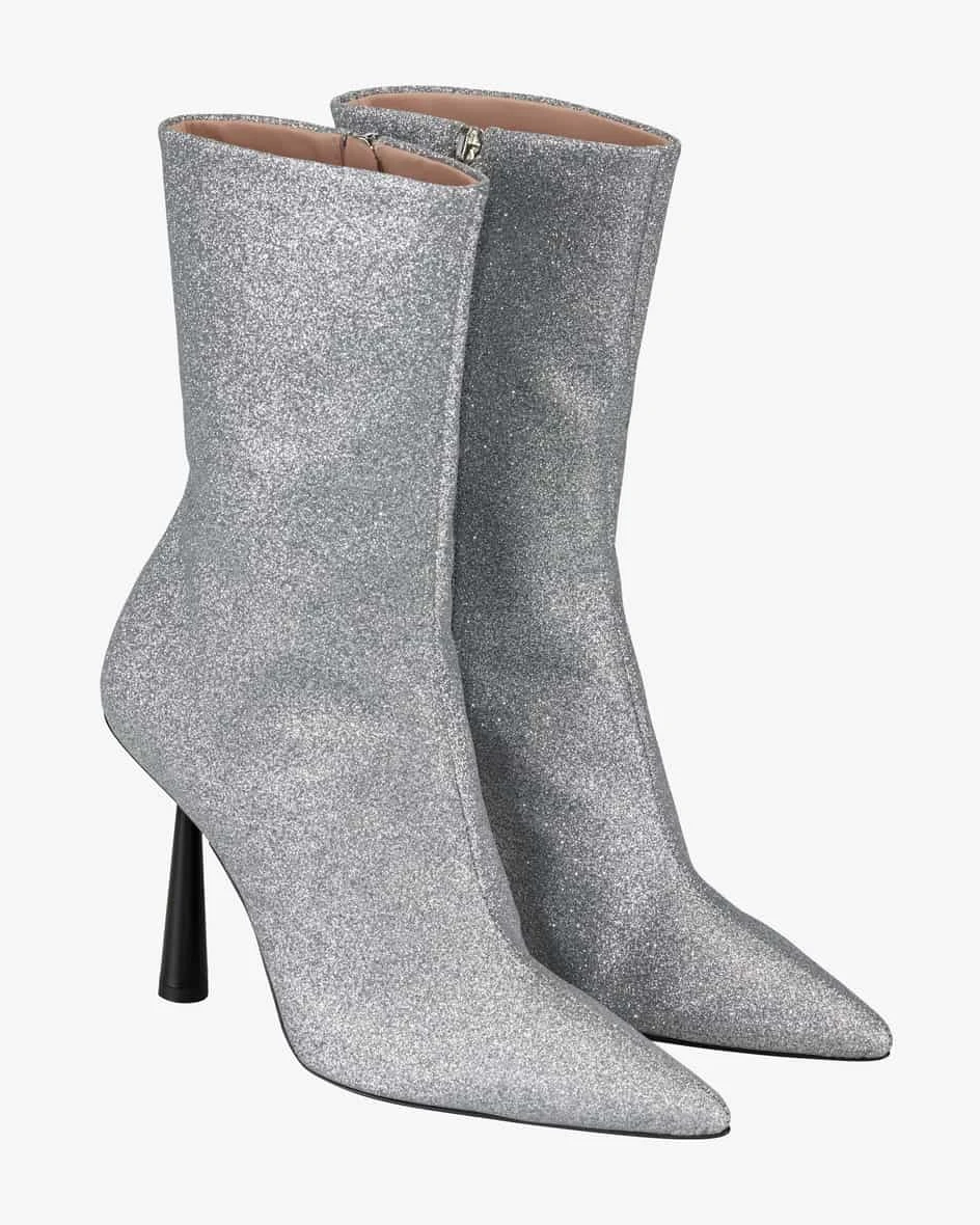 Stiefeletten Silbern 4 Stiefeletten Silbern – Bild 2