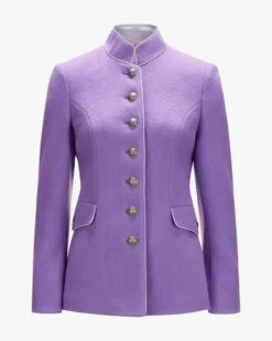Genf Trachtenblazer Violett