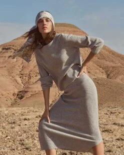 Strickrock Grau -Damenmodegeschäft 00782577 001 3