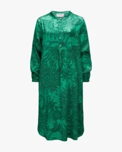 Ferosa Seidenkleid Violett