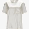 Seidenshirt Creme