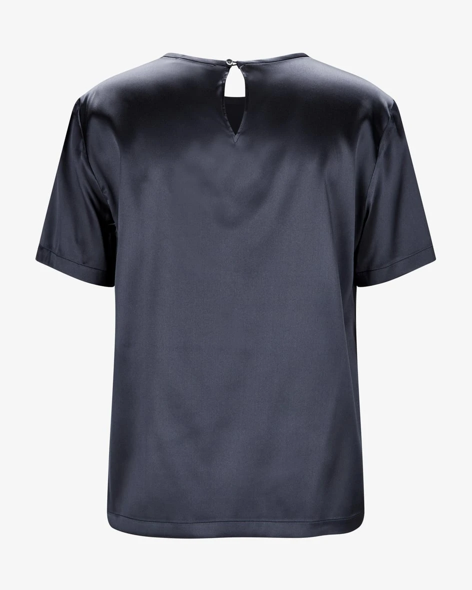 Seidenshirt Blau 4 Seidenshirt Blau – Bild 2