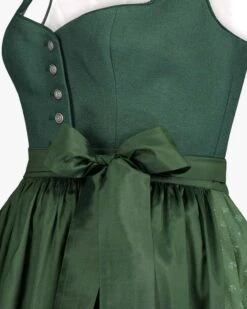Midi-Dirndl Mit Seidenschürze Grün 8 Midi-Dirndl Mit Seidenschürze Grün -Damenmodegeschäft 00782692 001 3