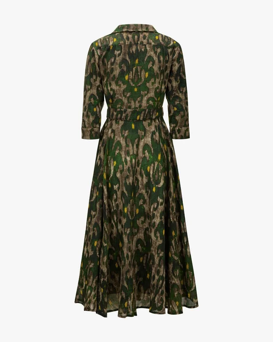 Aster Hemdblusenkleid Grün 5 Aster Hemdblusenkleid Grün – Bild 3