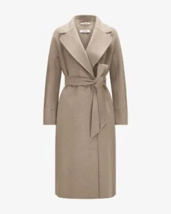 Zurigo Wollmantel Taupe