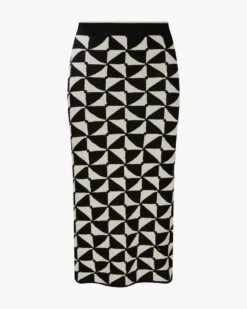 Enza Strickrock Beige