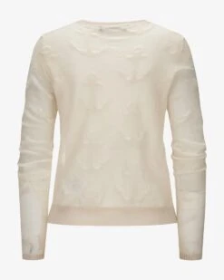 Atollo Strickjacke Creme -Damenmodegeschäft 00782736 001 2