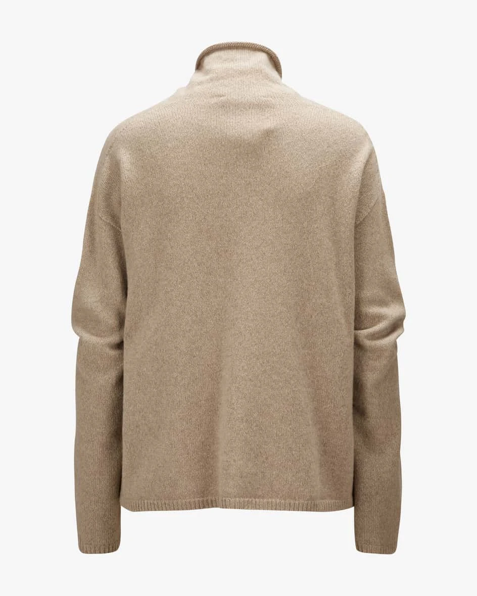 Baldo Cashmere-Pullover Beige 4 Baldo Cashmere-Pullover Beige – Bild 2