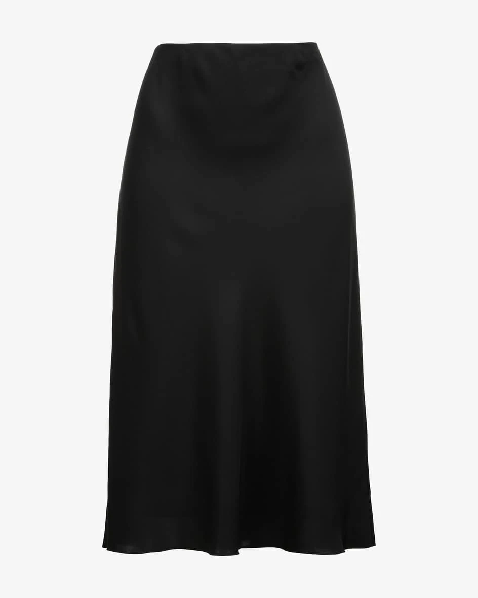 Seidenrock Schwarz 3 Seidenrock Schwarz