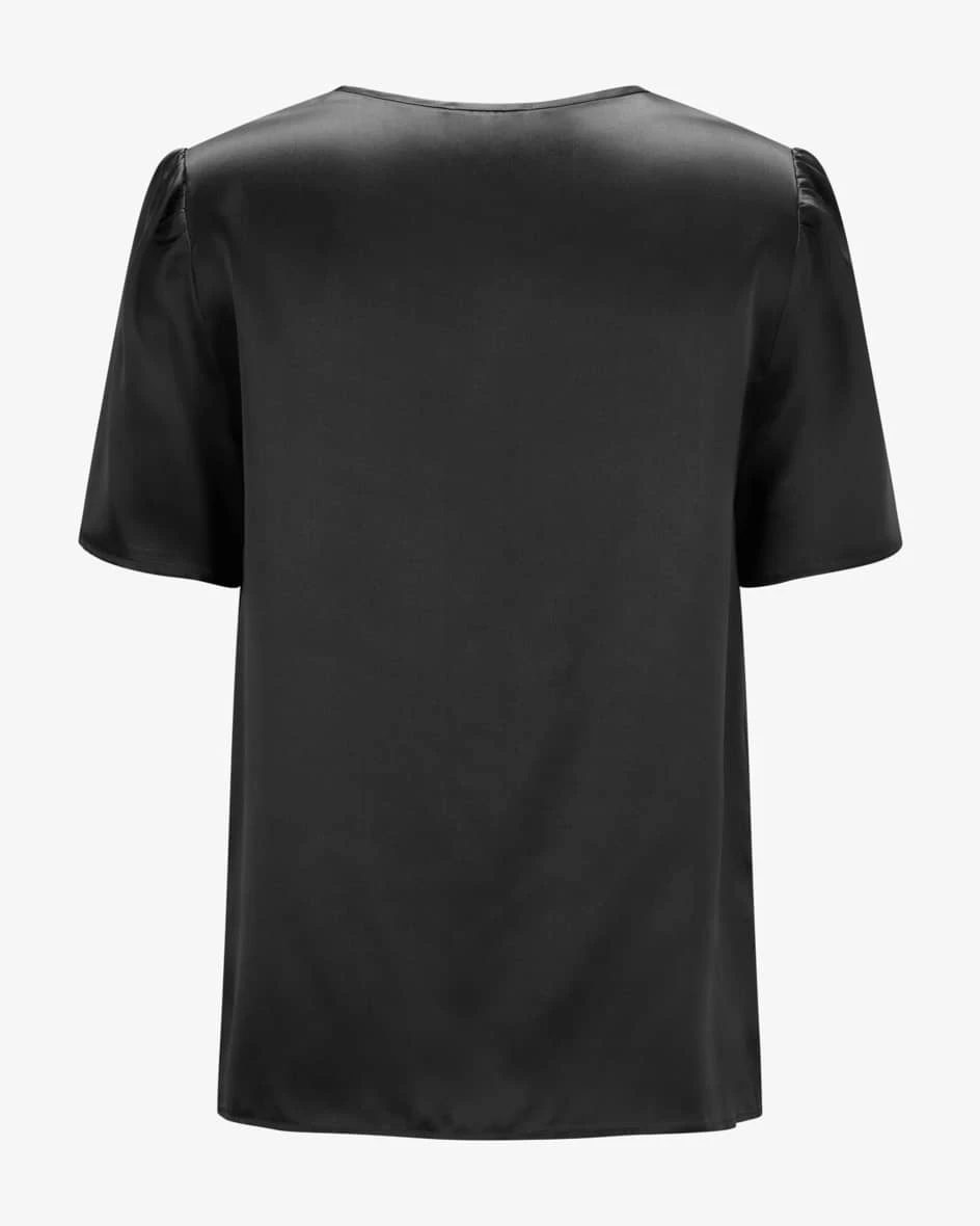 Stella Seiden-Blusenshirt Grau 4 Stella Seiden-Blusenshirt Grau – Bild 2