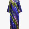 Citylight Stripes Seidenkleid Blau 1 Citylight Stripes Seidenkleid Blau -Damenmodegeschäft 00783003 001 1