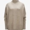 Cashmere-Pullover Taupe -Damenmodegeschäft 00783332 002 1