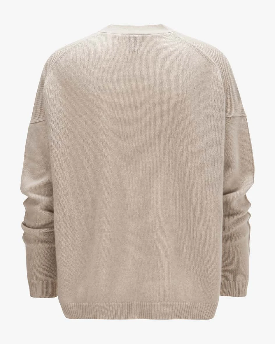 Cashmere-Strickjacke Beige 4 Cashmere-Strickjacke Beige – Bild 2