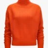 Cashmere-Pullover Orange
