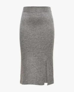 Cashmere-Strickrock Grau