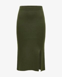 Cashmere-Strickrock Oliv