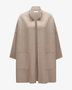 Cashmerejacke Taupe