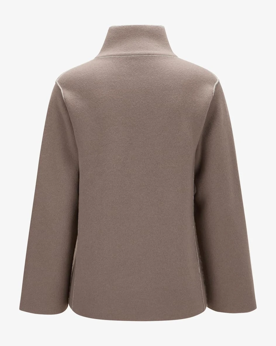 Wende-Cashmerejacke Grau 5 Wende-Cashmerejacke Grau – Bild 3