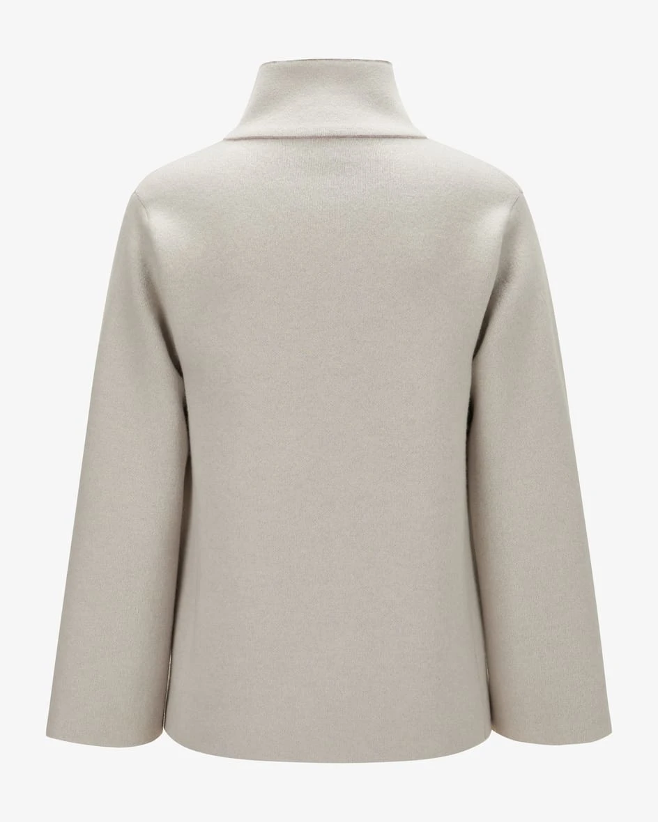 Wende-Cashmerejacke Grau 6 Wende-Cashmerejacke Grau – Bild 4