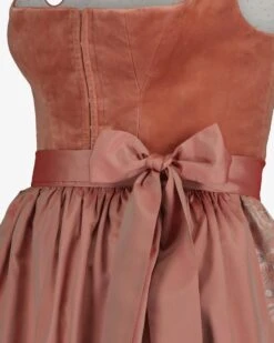 Midi-Wiesndirndl Mit Schürze Orange -Damenmodegeschäft 00784708 003 3
