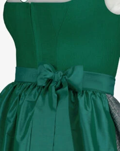 X LODENFREY Wiesndirndl Midi Mit Seidenschürze Grün -Damenmodegeschäft 00784716 002 3