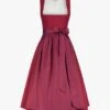 Midi-Wiesndirndl Mit Schürze Rot -Damenmodegeschäft 00784730 001 1