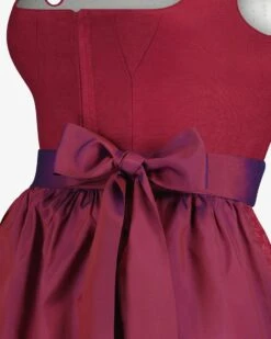 Midi-Wiesndirndl Mit Schürze Rot -Damenmodegeschäft 00784730 001 3