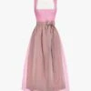 Wiesndirndl Lang Mit Schürze Rosa -Damenmodegeschäft 00784739 003 1