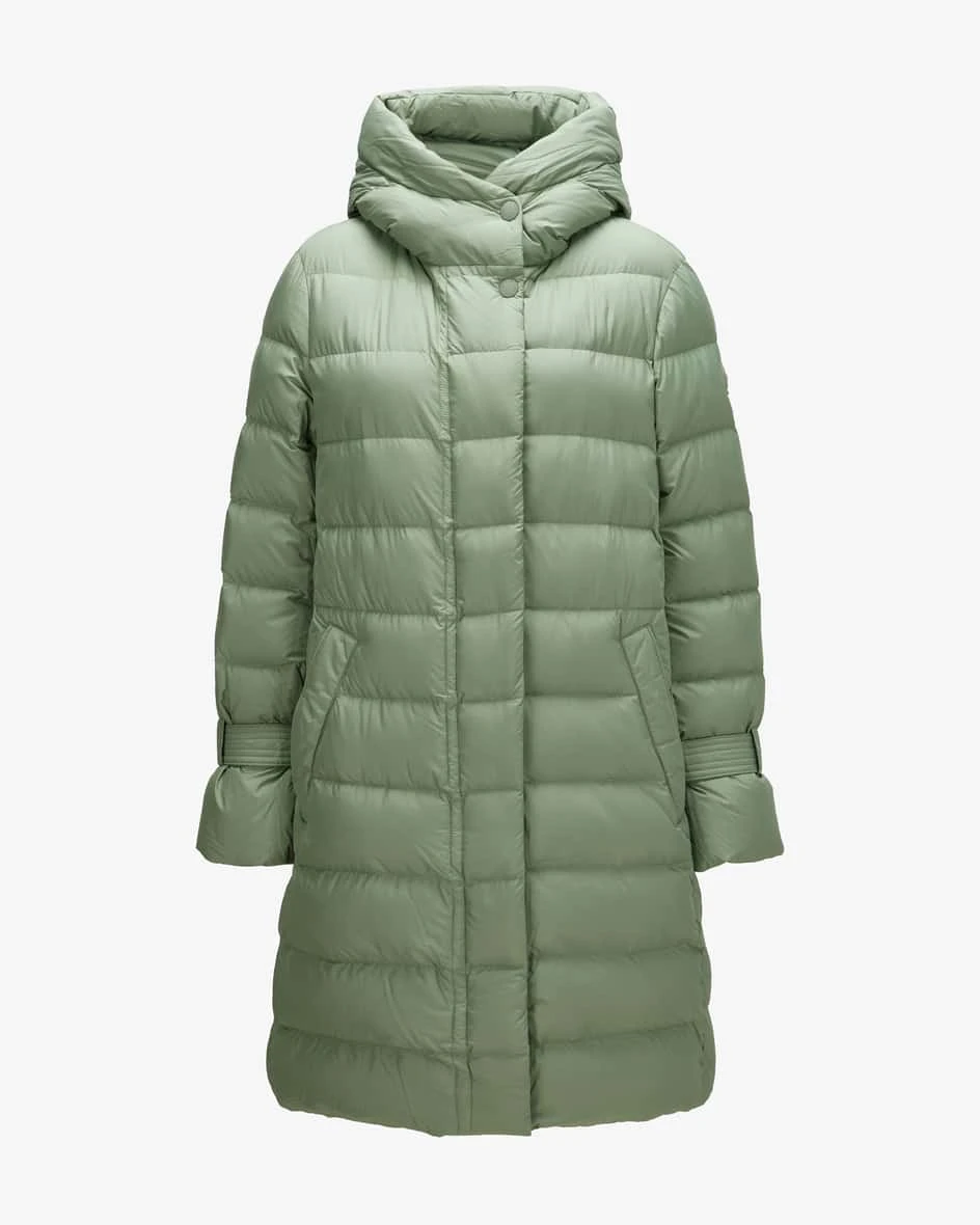 Ellis Daunenmantel Grün 3 Ellis Daunenmantel Grün