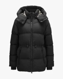 Stretch Daunenjacke Schwarz