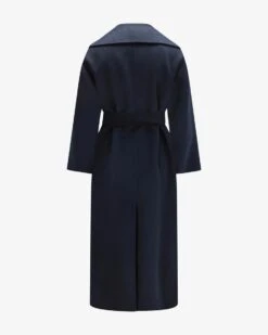 Giuletta Wollmantel Blau -Damenmodegeschäft 00784782 002 2