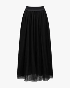 Tüllrock Schwarz