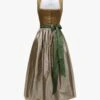 Dirndl Lang Mit Seidenschürze Braun -Damenmodegeschäft 00785270 001 1