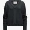 Aletta Cashmere-Pullover Grau 2 Aletta Cashmere-Pullover Grau -Damenmodegeschäft 00785386 002 1