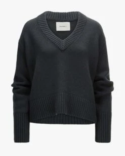 Aletta Cashmere-Pullover Grau